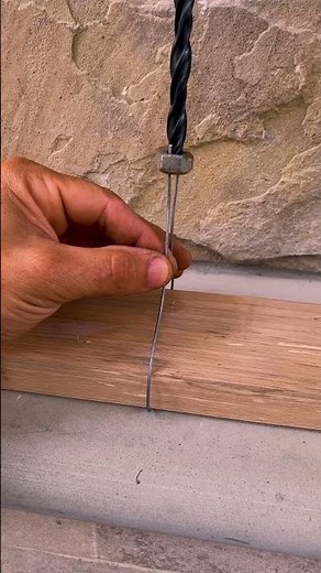 Easy Way to Tie Binding Wire Using a Screwdriver