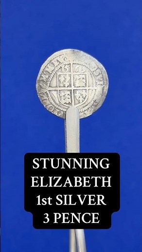 My Elizabeth 1st silver hammered coin find