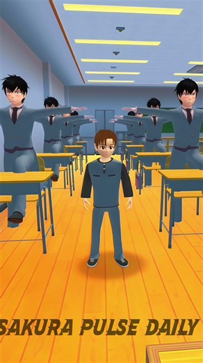 Broken Gravity in Sakura School Simulator 😆