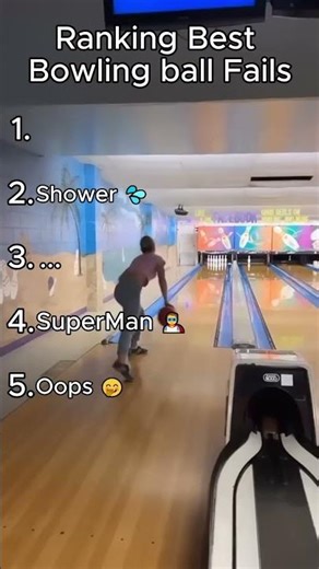 Ranking Best Bowling Ball fails #funny #shorts #ranking #foryou