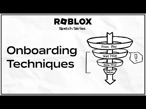 What are onboarding techniques on Roblox?