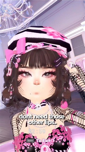 Obsessed With These Lips in DTI 😍 #dresstoimpress #dti #roblox