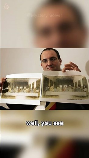 Da Vinci Hidden Code In The Last Supper Painting! #shorts