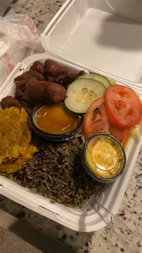 Discover Haitian Cuisine on Instagram: "Lord be a fence! But the food was actually good. #haitianfood #fyp #foodie #haitiancuisine"