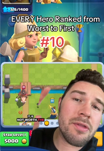 Ranking Clash Royale Heroes: From Worst to First!