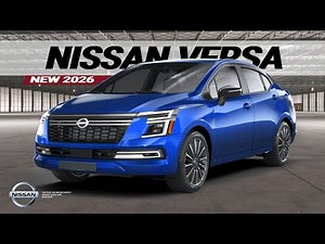 NISSAN VERSA 2026 Exterior Design That Makes You Stare, Many Think It's a Luxury Car? REDESIGN