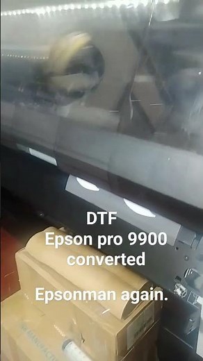 Epson stylus pro 9900 DTF