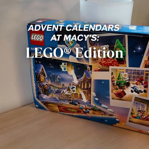 380K views · 14 reactions | For kids, waiting for the holidays may feel like an eternity. With this advent calendar, Christmas will arrive fast while they’re playing and building. | Macy's | Facebook