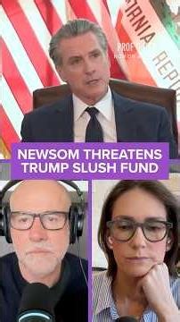 Gavin Newsom condemns Trump’s “Venmo for sedition”