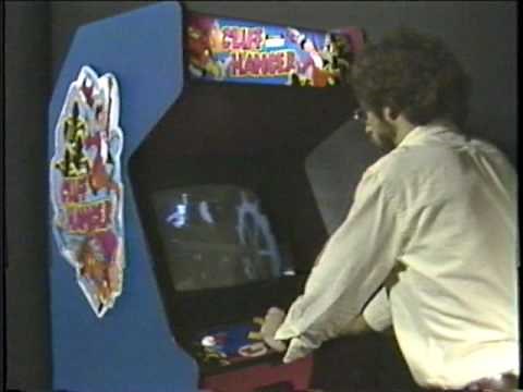 Cliff Hanger laserdisc arcade game promotional video 1983