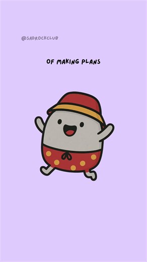 I’m an introvert #sadrockclub #animation #cute