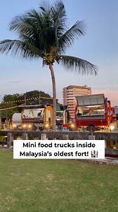 77K views · 886 reactions | There are mini food trucks inside Fort Cornwallis!  From Thai dishes to Chinese & Western - savour everything with a wonderful sunset view  @Chateau Beer Garden Fort Cornwallis, Penang ⏰ 6 PM - 1 AM (closed on Tuesdays) [Non-Halal] | Penang Foodie | Facebook