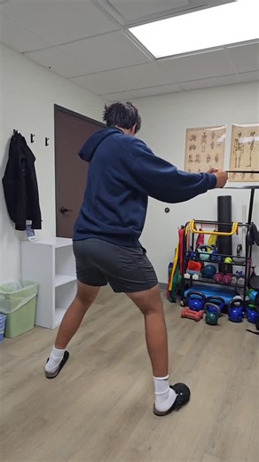 Power Training for Baseball ⚾️ Rotation is an essential movement needed to hit, throw, and pitch in baseball. Every movement you make has to be quick, efficient and powerful which is why we are working on rotating with the power band as fast as he can and then coming back at a slow place to control the movement. This is one of many things a baseball player needs to get comfortable with when returning to sport! If you have an injury and it is affecting your performance, comment "BASEBALL" to sche