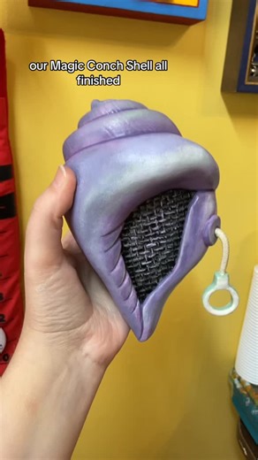 LaKenzie on Instagram: "Making the Magic Conch Shell✨ from SpongeBob! #spongebob #upcycle"