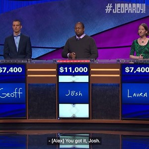 Josh is officially on a winning streak! Does he have what it takes to continue his run tomorrow? Tune in to find out! | Jeopardy!
