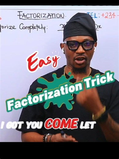 Factorization and Algebra Solving Factoring completely with easy tricks and skills #creatorsearchinsights #factorization #algebra #math #ustiktok