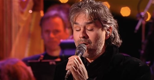 This Andrea Bocelli Live Performance Of 'Can't Help Falling In Love' Is Pure Perfection