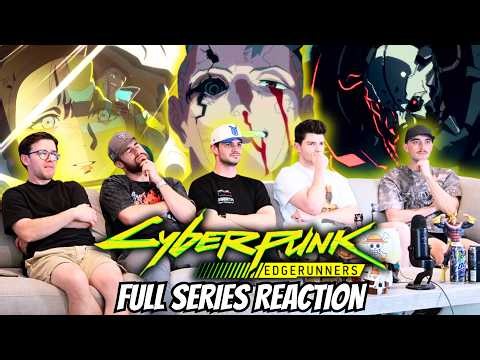 Cyberpunk Edgerunners Is A MASTERPIECE💔...Full Series Reaction | Episodes 1-10