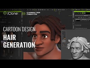 Fast Cartoon Design #2 - Conformable Hair Generation - by Luis Duarte