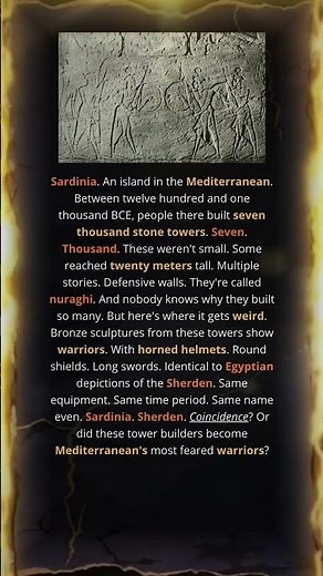 Sardinia's Bizarre Archaeological Secret