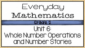 2nd Grade Everyday Math (EDM4) Unit 6 Lesson Slides
