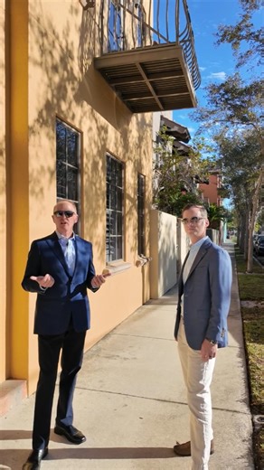 Pettingell Professionals | Sarasota Real Estate on Instagram: "Downtown Sarasota is having a moment Downtown Sarasota feels different right now. We were standing in Burns Court this week with Thomas, our downtown specialist, talking about what we’re seeing unfold—and it’s hard not to feel the energy. The city feels alive in a way that’s been building for years and is finally coming into focus. The new Ritz-Carlton Residences are no longer just a vision. With the structure rising, windows in plac