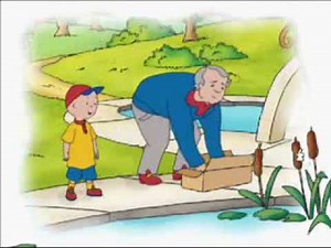 Caillou Captain Caillou caption