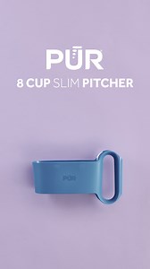 1.1K views | The wait is over  Meet our newest addition: the PUR 8 Cup Slim Pitcher | PUR | Facebook