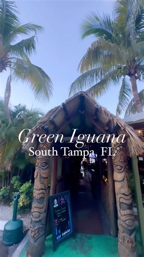 Enjoy some island vibes at the Green Iguana Bar & Grill in South Tampa, Florida. This tiki-style neighborhood hangout offers all the NFL games and great specials. There is also live music 7 nights a week to go along with some of the BEST burgers of Tampa Bay. 🍔 Next time you’re looking to enjoy some island-style fun and dining without traveling to the islands, visit the Green Iguana Bar & Grill in South Tampa! 🦎 🏝️ • • • • • #islandvibes #islandlife #greeniguana #southtampa #southtampaeats #t