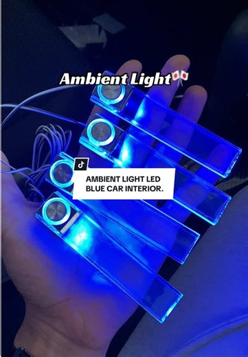 Enhance Your Car with Ambient LED Blue Lights