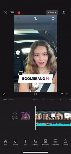 CapCut Boomerang Effect Template