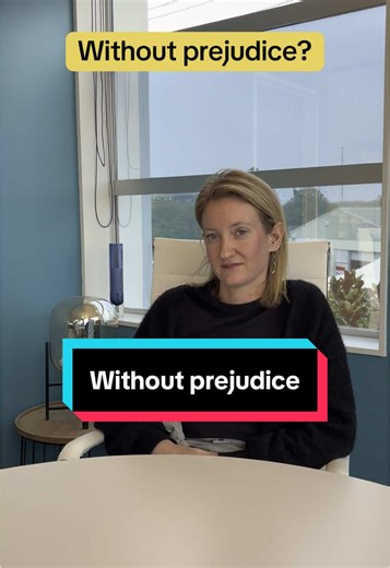 Ever wondered what “without prejudice” really means?? #employmentlaw #lawyersoftiktok #employmentlawyer #newzealand #christchurch #law #employment #withoutprejudice