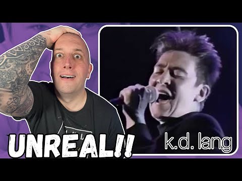 FIRST TIME Hearing K.D. Lang - Crying (Roy Orbison Tribute) || Performance Of A Lifetime!!