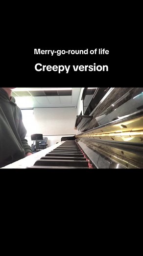 Creepy Piano Music: Merry-Go-Round of Life | Howl's Moving Castle