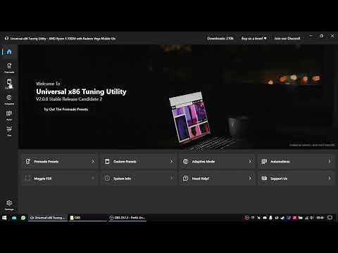 AMD APU Tunning Utility - BEST PRESET for Ryzen 5 3500U (you need a good thermal paste)