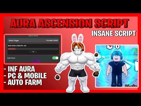 BEST Aura Ascension Script | Inf Aura, Teleports, Auto Farm