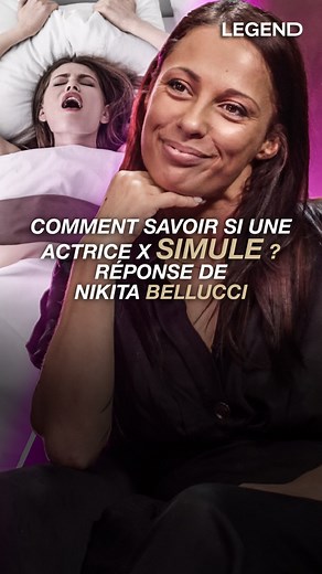 906K views · 1.7K reactions | Comment savoir si une femme simule ? @nikita_bellucci nous donne sa technique pour reconnaître ⬆️ Interview complète dispo sur la chaîne YouTube de @legendmedia ainsi qu’en podcast sur toutes les plateformes #legend #legendmedia #nikitabellucci | Legend | Facebook