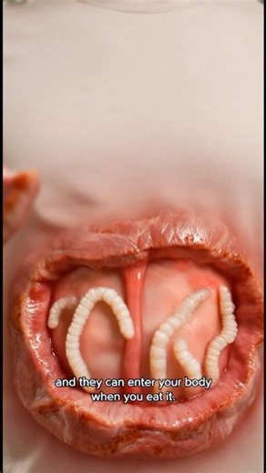 what happens if a tapeworm enters your body 😨