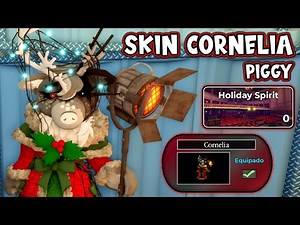 CONSIGUE SKIN de CORNELIA *GRATIS* en PIGGY - ¿CÓMO ESCAPAR del CAPÍTULO HOLIDAY SPIRIT?