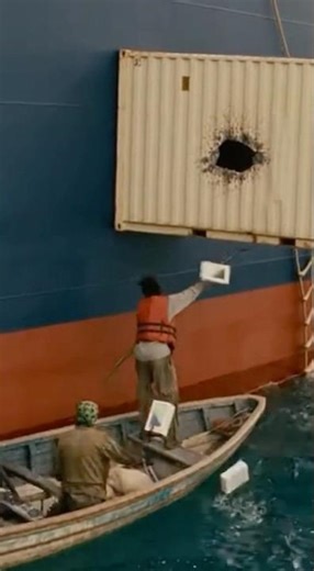 Pirates on a boat steal iPhones from a hacked container #shorts