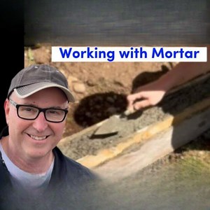 Working with mortar might sound tricky, but it's actually pretty straightforward! 🧱💪 | Dad, how do I?