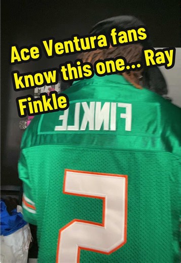 A legendary comedy movie reference straight from Ace Ventura. The Ray Finkle jersey is perfect for fans who appreciate classic comedy and iconic movie moments. Funny, nostalgic, and guaranteed to get reactions when people recognize it. Grab it while it’s available. #AceVentura #RayFinkle #MovieClassic #RetroJersey