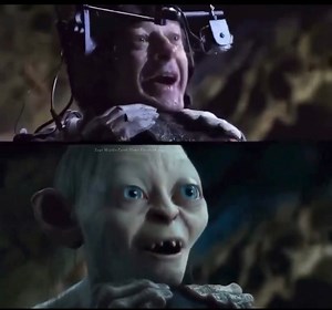 Andy Serkis doing the motion capture for Gollum in The Hobbit. #hobbit #Hobbitbehindthescenes #middleearth #AndySerkis #Gollum #GollumBilbo #Bilbo #motioncapture #filming #movie #behindthescenes #moviemaking #peterjackson #tolkien #lotr | Your Middle-Earth Home