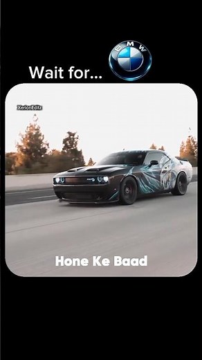 Doge Challenger SRT HellCat VS BMW 🥶💀😈 #bmw #fire