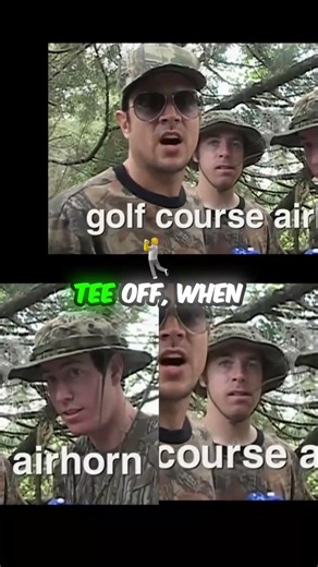 Golfers Get a SHOCK! 🤣 Air Horn Chaos on the Tee Box!