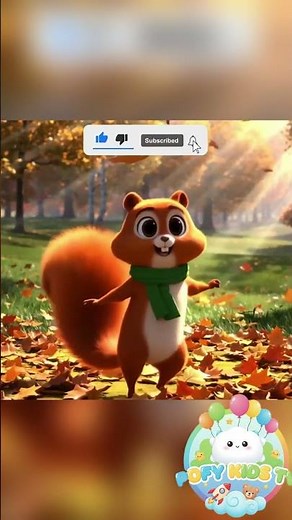 Pufi și copacii care râd! 🌳🎵 Cântecel de toamnă pentru copii – Dansul frunzelor 🍁