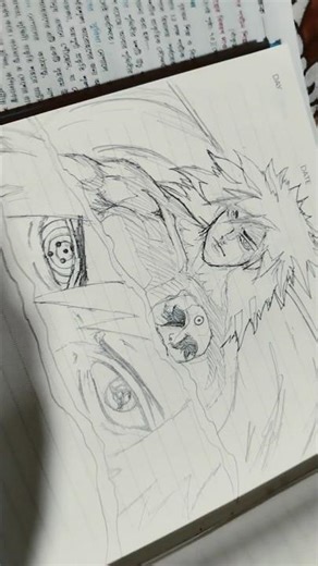 drawing madara uchiha #drawing a from Naruto #naruto #madarauchiha