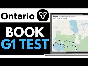 How to Book a G1 Test in Ontario 2025 (Step-by-Step-Guide)