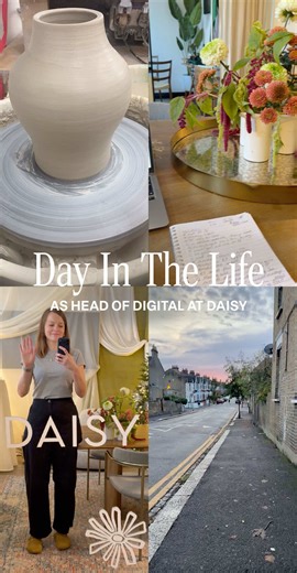 Spend the day with our Head of Digital at Daisy, Katie 🤍 #dayinthelife #vlog #workvlog