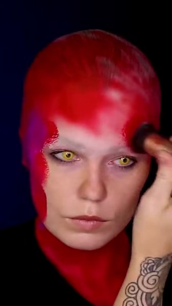 Step into the Hellfire Club with Stranger Things makeup